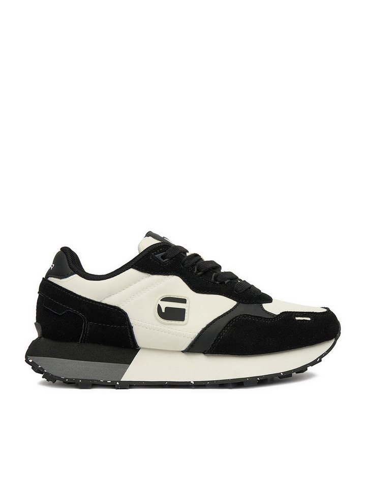 G-Star G Star Raw Damenschuhe Schwarz G-STAR RAW-CEO-YG240116-02L Schwarz Wei Sneaker