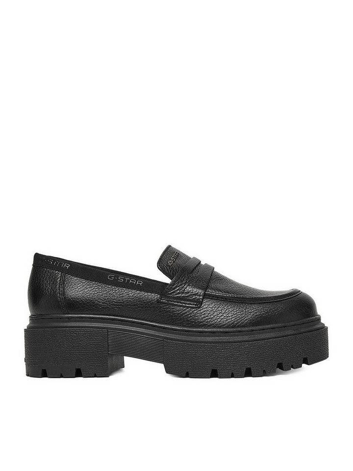 G-Star G Star Raw Frauen-Loafers Schwarz STAR RAW-CEO-WB-ADELA Mokassin