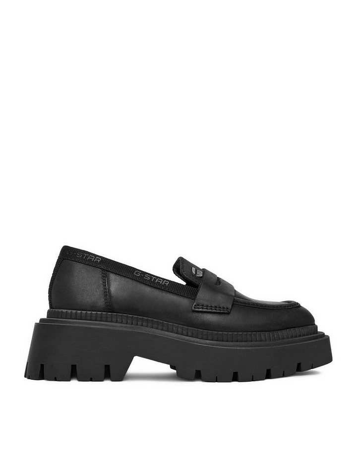G-Star G Star Raw Frauen-Loafers Schwarzer CEO-WI34-JOSIA-04 Mokassin