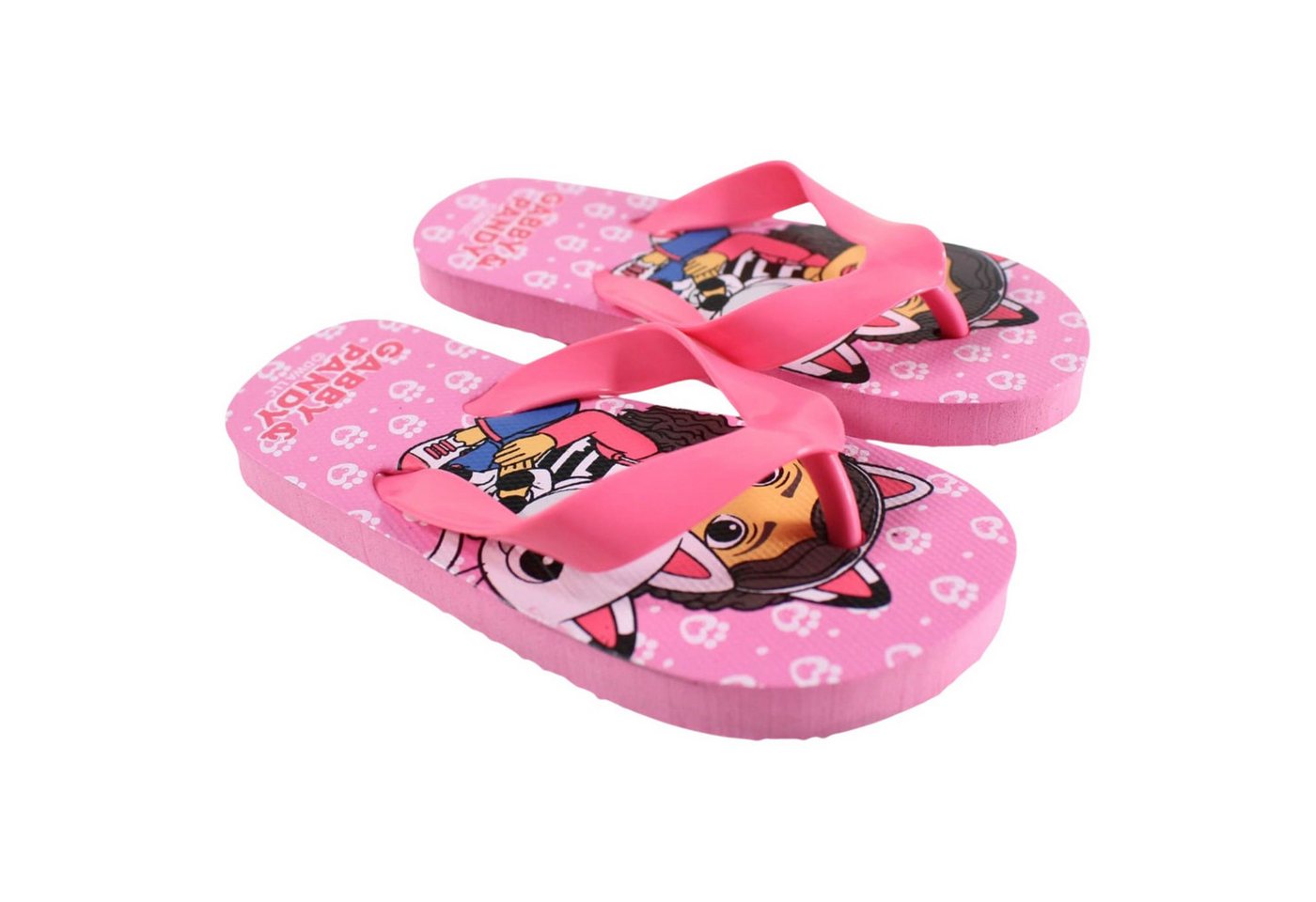 Gabby's Dollhouse Kinder Zehentrenner Sandalen Rosa Zehentrenner