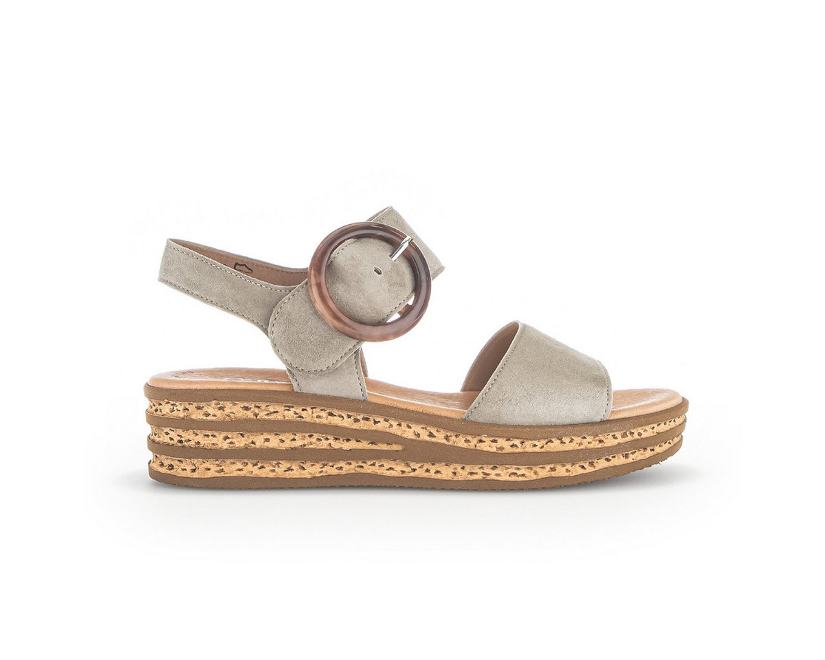 Gabor 4.550.31_6, Sandaletten, Grün, Damen Sandalette