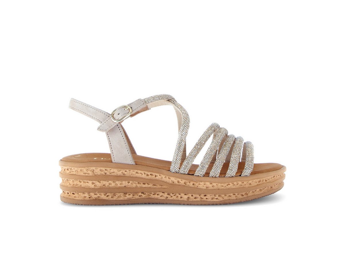 Gabor 4.555.82_6, Sandaletten, Gold, Damen Sandalette