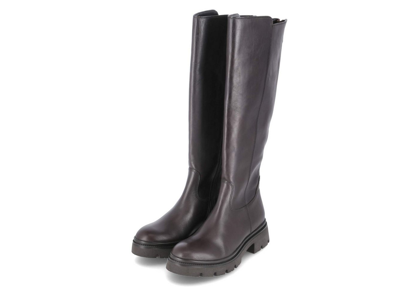 Gabor 71.859.28 Damen Leder und Synthetik braun Stiefel