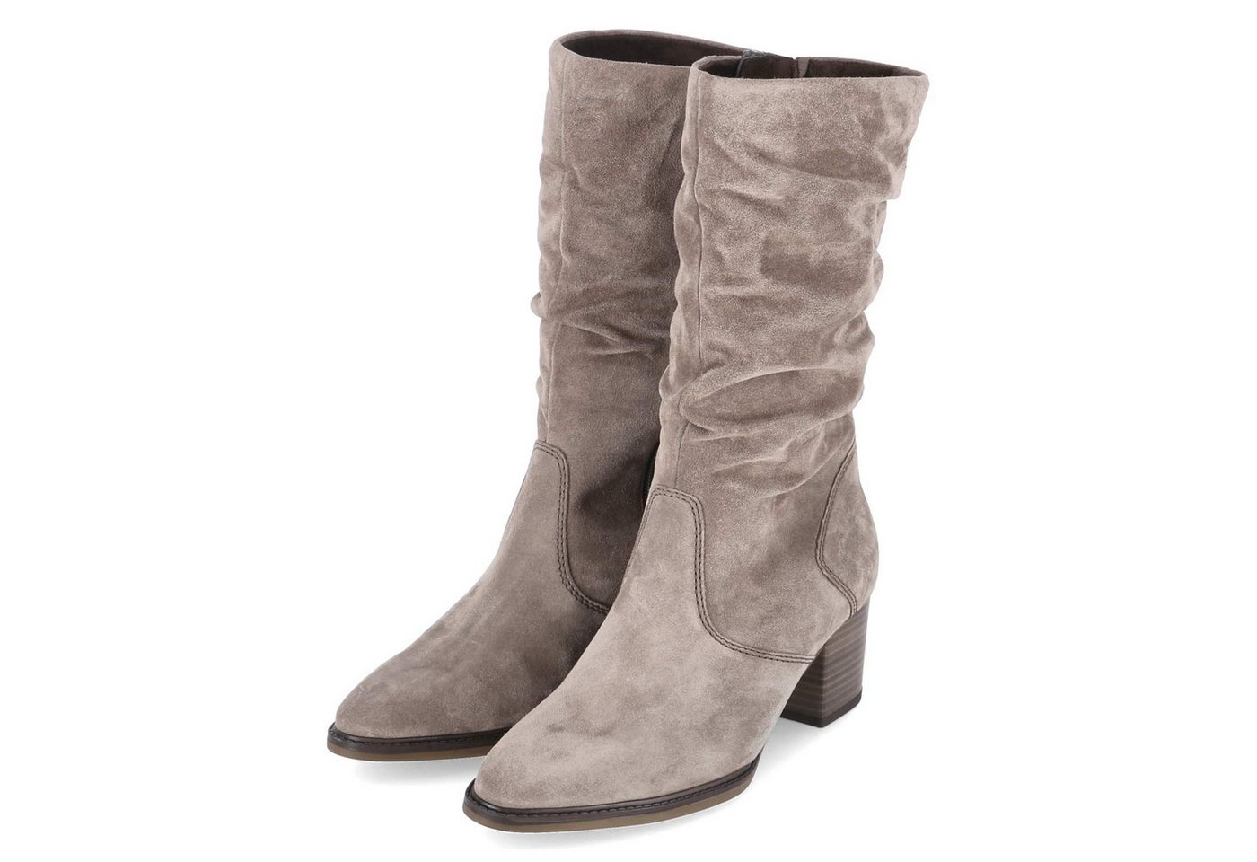 Gabor 72.994.30 Damen Rauleder beige Stiefel