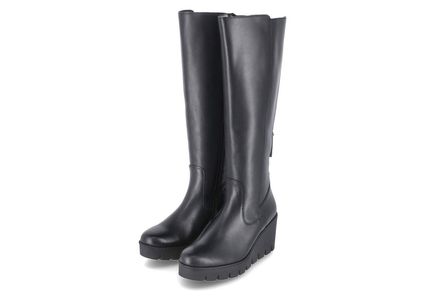 Gabor 74.789.27 Damen Leder und Synthetik schwarz Stiefel