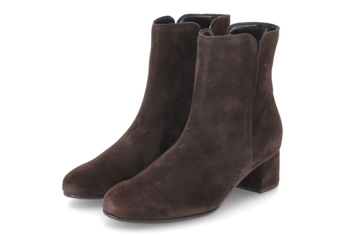 Gabor 75.680.18 Damen Rauleder braun Schlupfstiefel