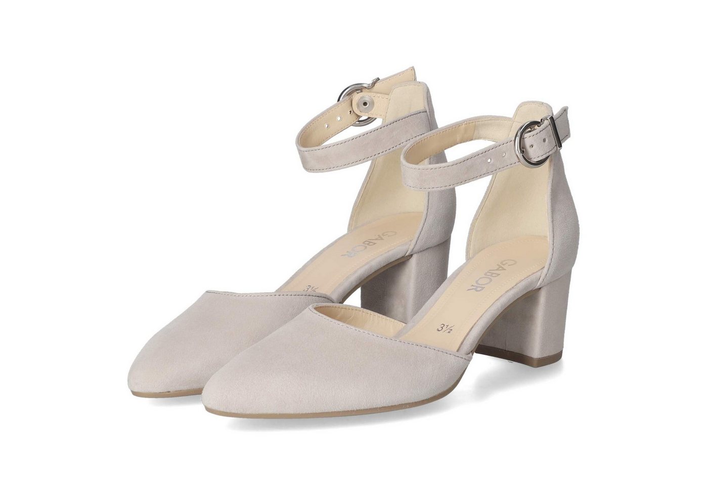 Gabor 81.340.12 Damen Rauleder rosa Keilpumps