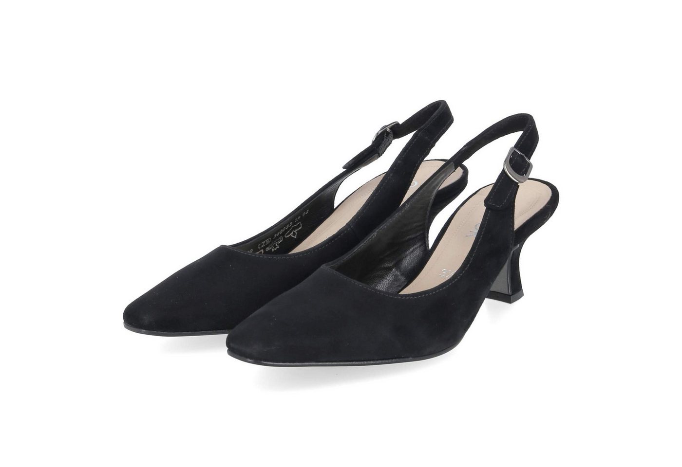 Gabor 81.510.17 Damen Rauleder schwarz Slingpumps