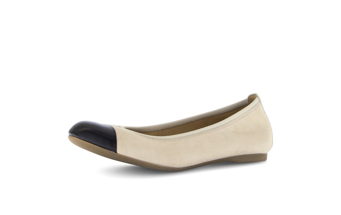 Gabor Ballerina (beige/schwarz)