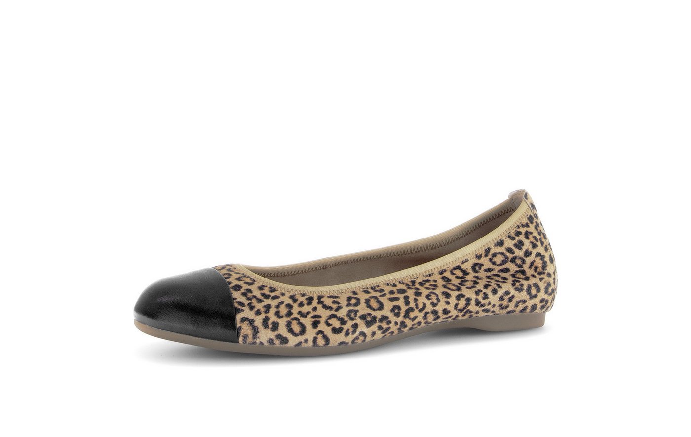 Gabor Ballerina (beige/schwarz)
