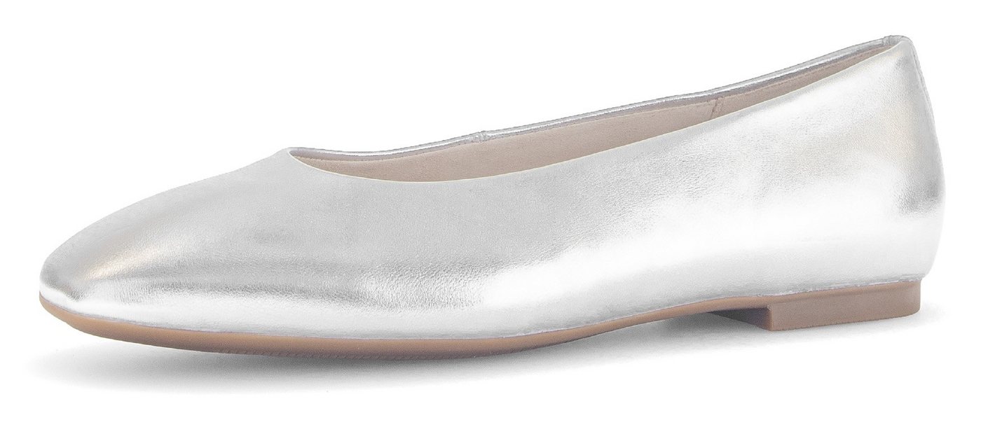 Gabor Ballerina, Blockabsatz, Businessschuh, Flats, Bequemschuh in Karreeform