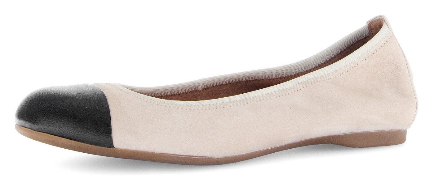 Gabor Ballerina, Blockabsatz, Schlupfschuh, Businesschuh mit Best Fitting-Ausstattung