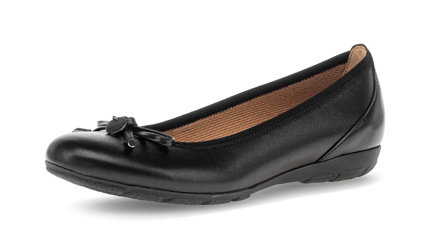 Gabor Ballerina, Businessschuh, Schlupfschuh mit schöner Zierschleife