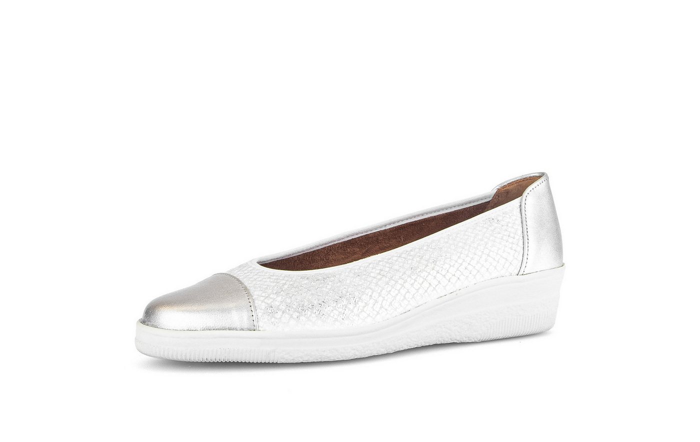 Gabor Ballerina (silber/weiß)
