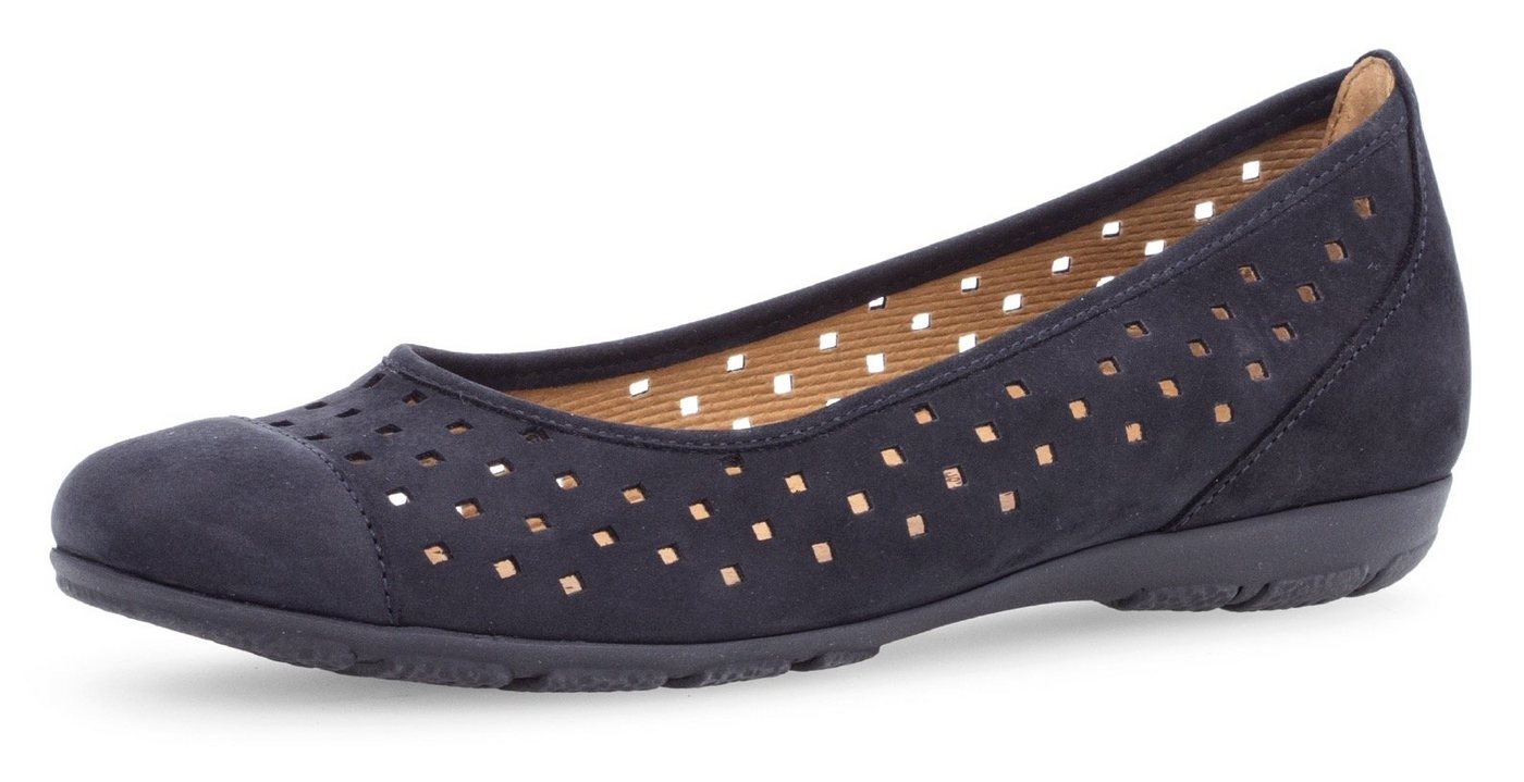 Gabor Ballerina, Slipper, Businessschuh, Halbschuh mit Hovercraft Luftkammerlaufsohle