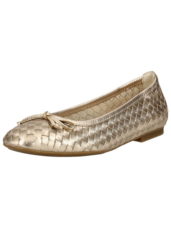 Gabor Ballerinas Glattleder Ballerina (Champagner)