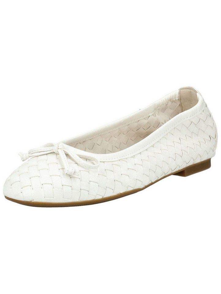 Gabor Ballerinas Glattleder Ballerina (weiß)