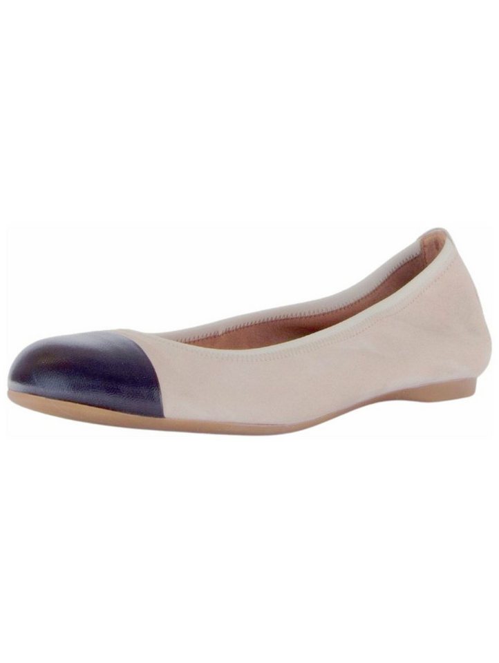 Gabor Ballerinas Leder Ballerina (beige/schwarz)