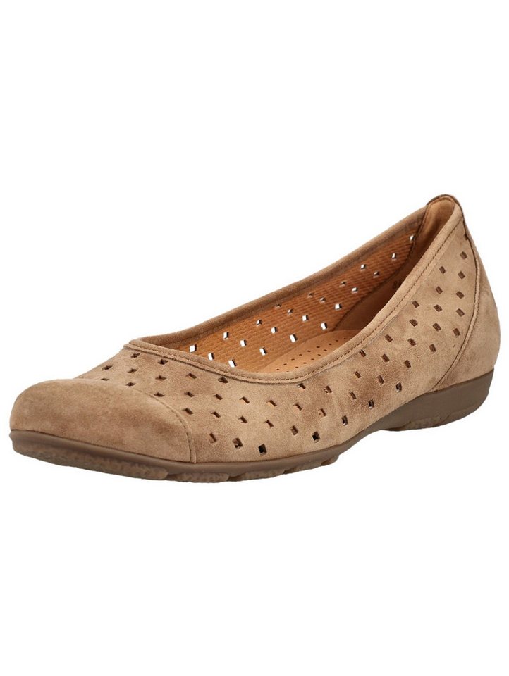 Gabor Ballerinas Leder Ballerina (braun)