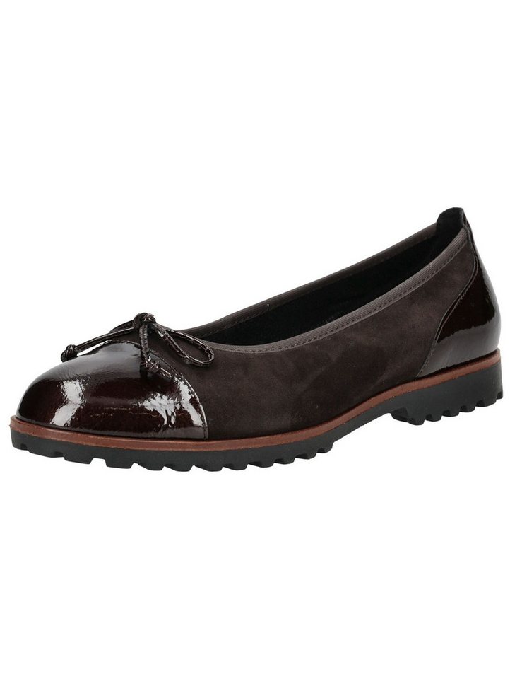 Gabor Ballerinas Leder Ballerina (Chocolate)