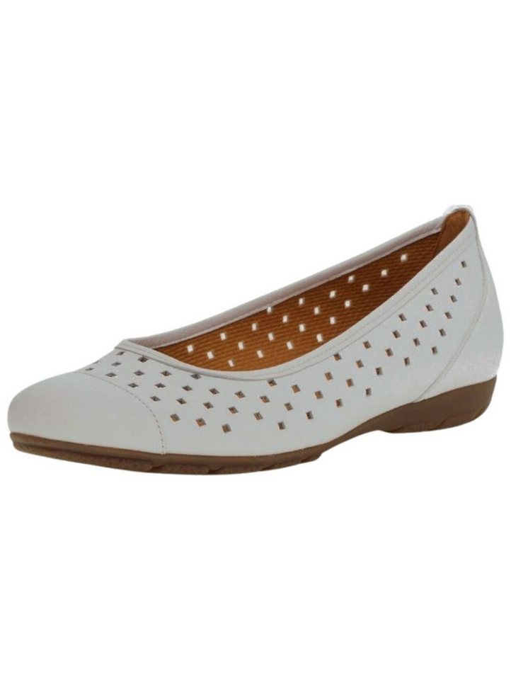 Gabor Ballerinas Leder Ballerina (weiß)