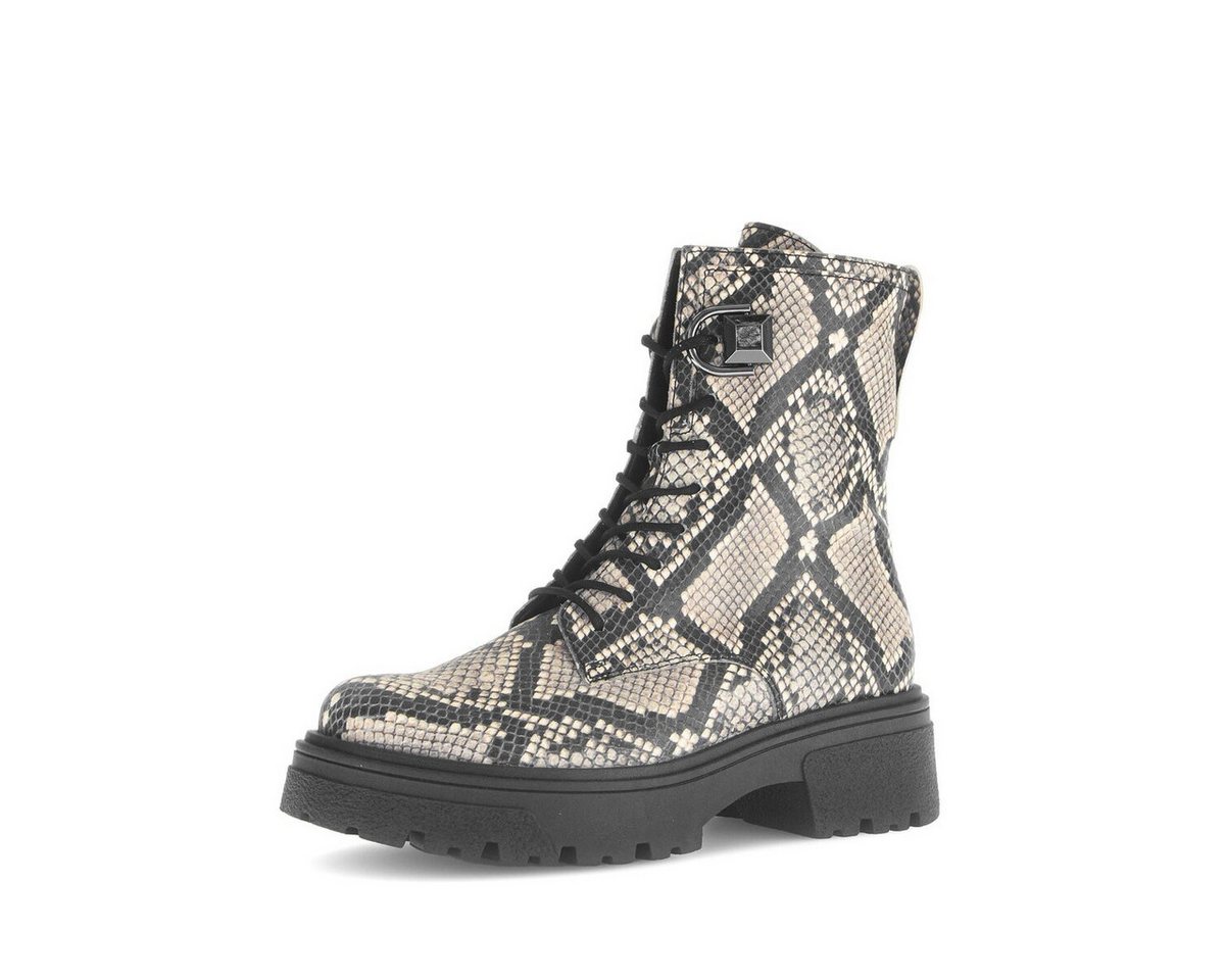 Gabor Biker Boots Leder Reptiloptik Bikerboots