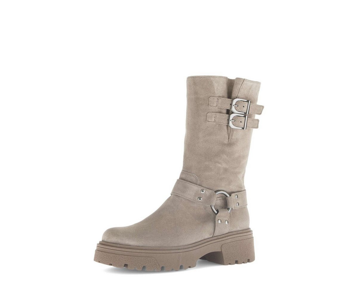 Gabor Biker Boots Rauleder Bikerboots (beige)
