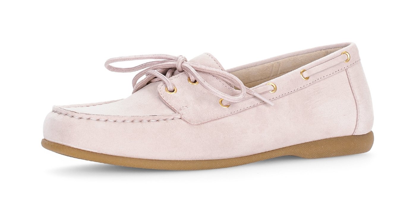 Gabor Bootsschuh, Flats, Schlupfschuh, Slipper, mit Mokassinnaht