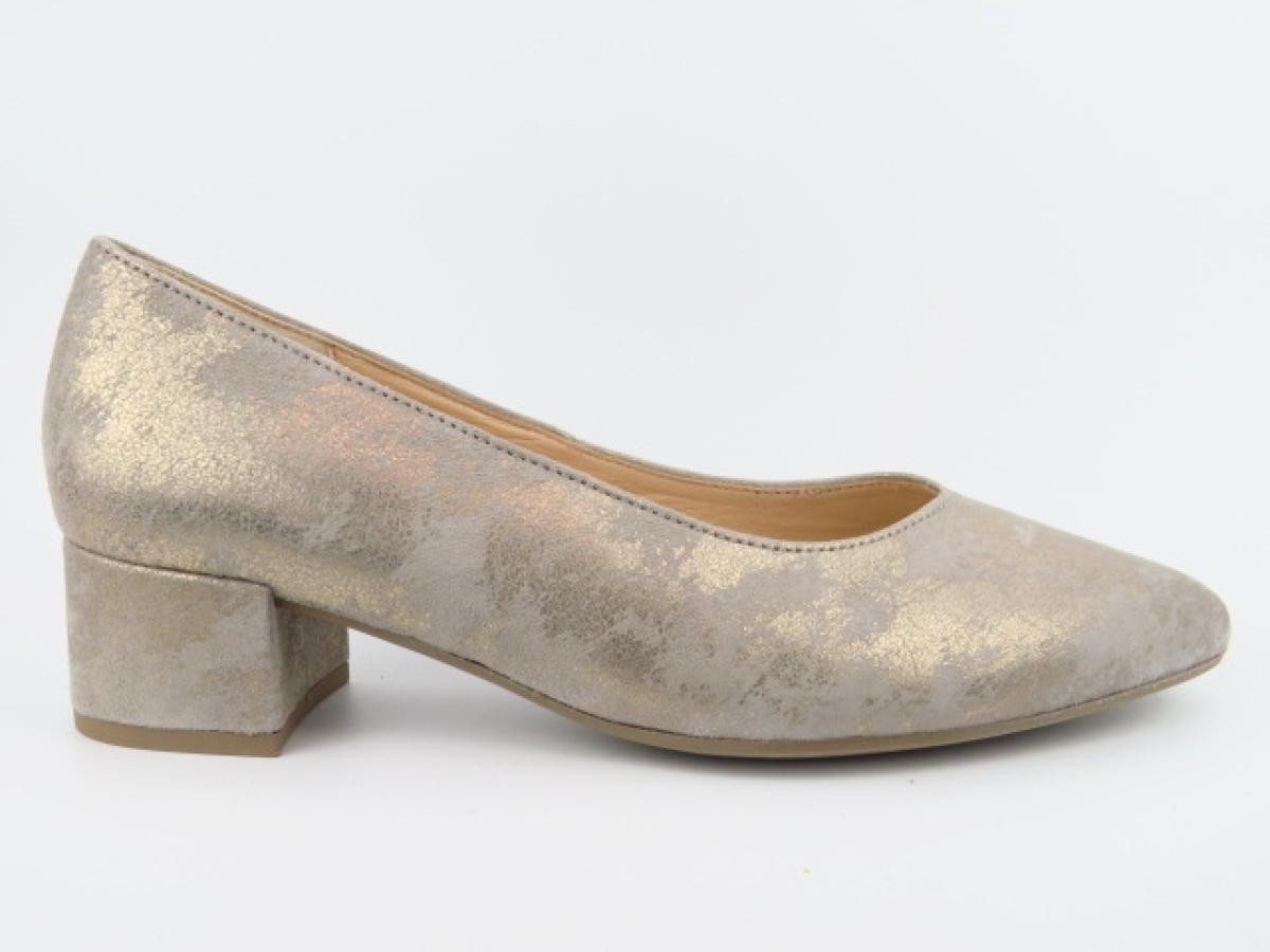 Gabor Caruso Metallic muschel Pumps