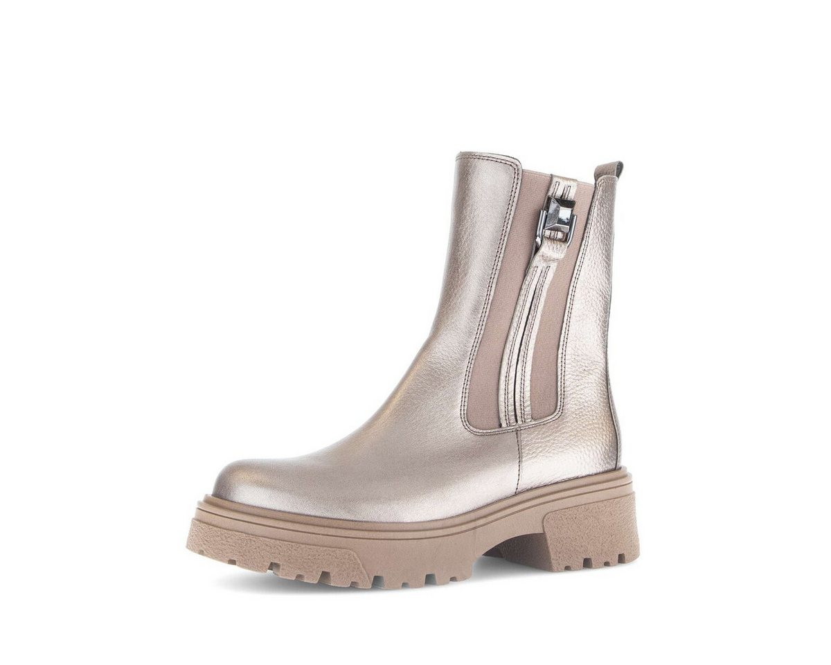 Gabor Chelsea Boot Glattleder Chelseaboots (beige)