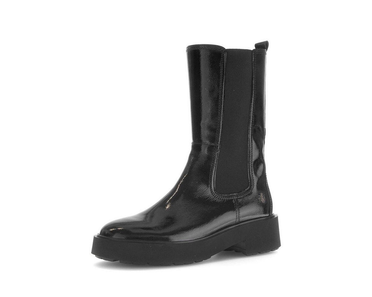 Gabor Chelsea Boot Lackleder Chelseaboots (schwarz)