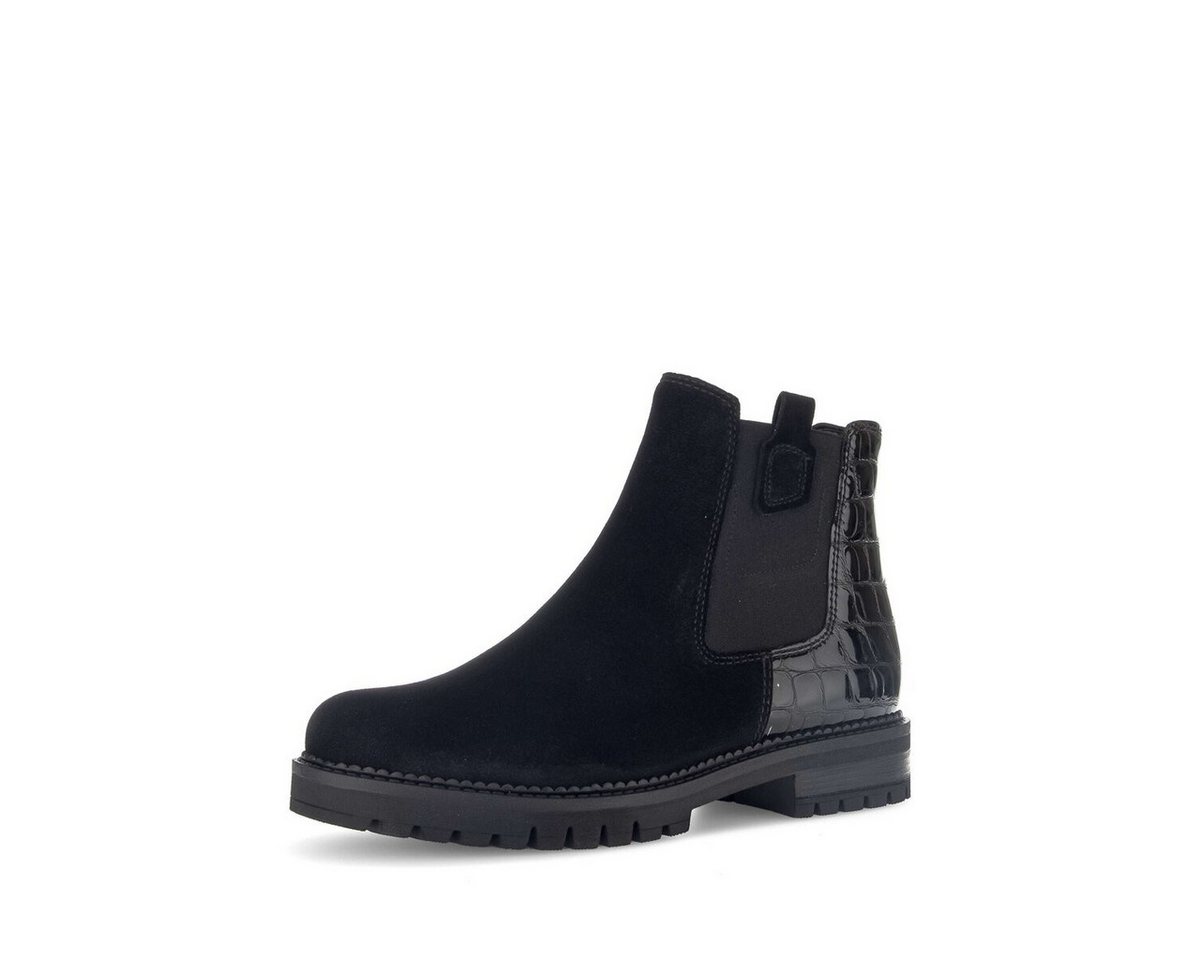 Gabor Chelsea Boot Materialmix Leder Chelseaboots