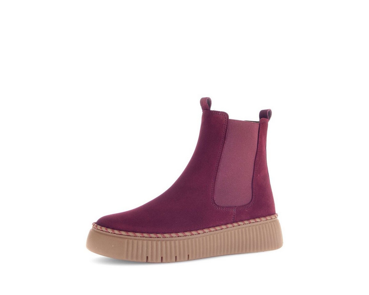 Gabor Chelsea Boot Rauleder Chelseaboots (rot)