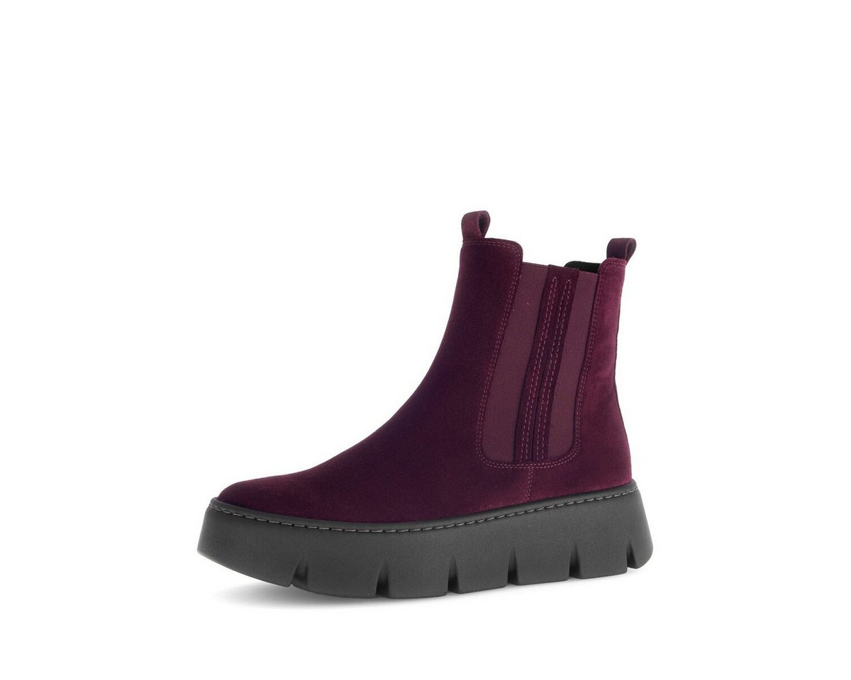 Gabor Chelsea Boot Rauleder Chelseaboots (rot)