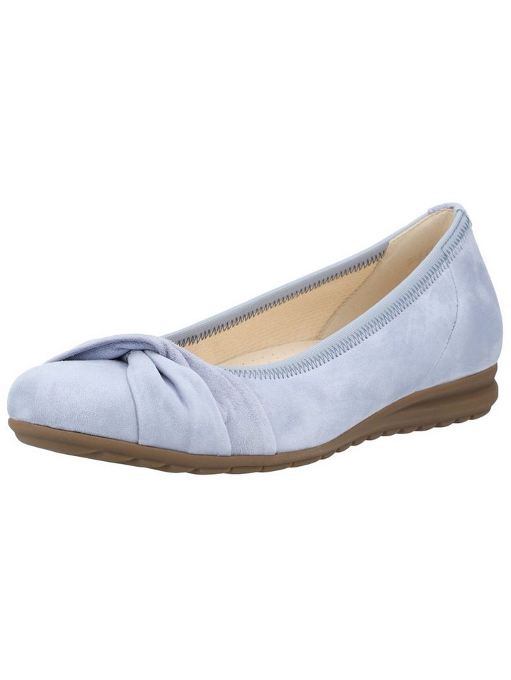 Gabor Comfort Ballerinas Leder Ballerina (blau)