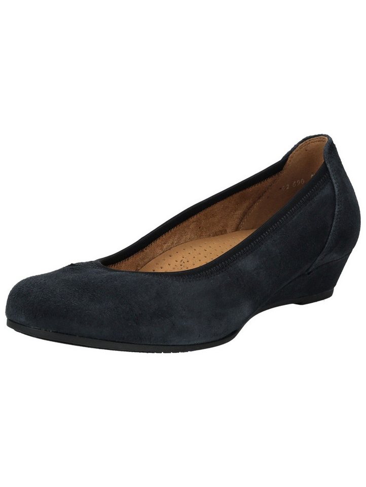 Gabor Comfort Ballerinas Leder Ballerina (blau)