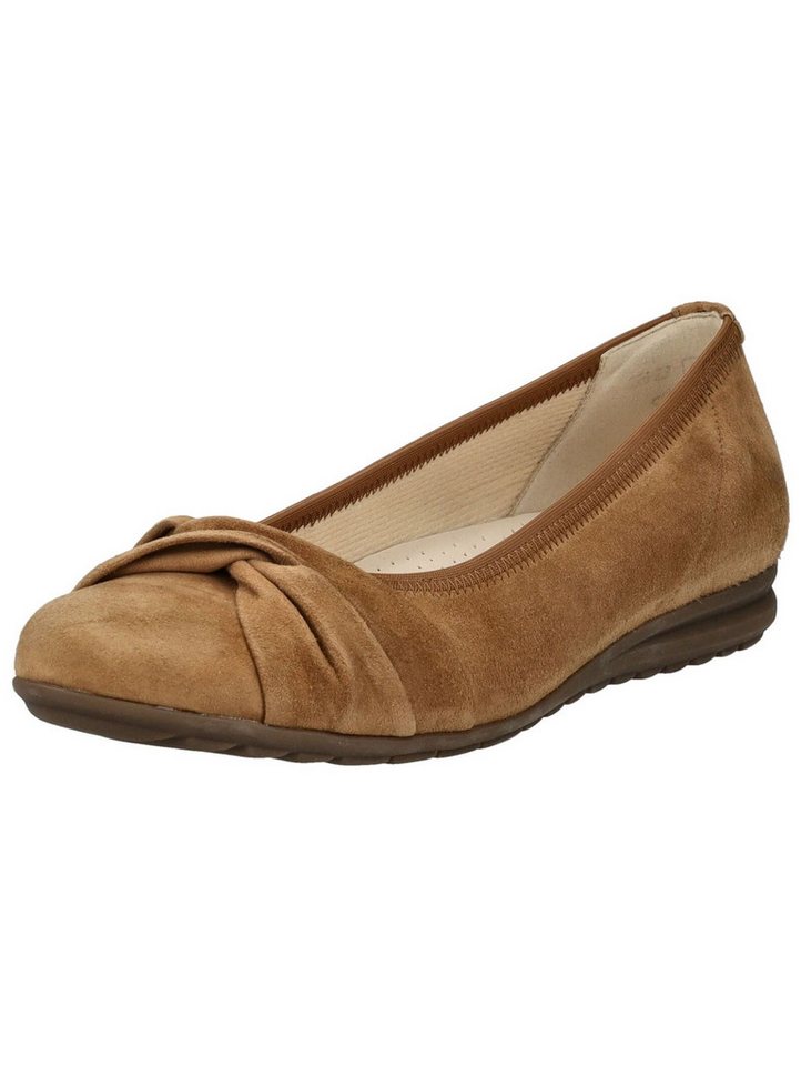 Gabor Comfort Ballerinas Leder Ballerina (braun)