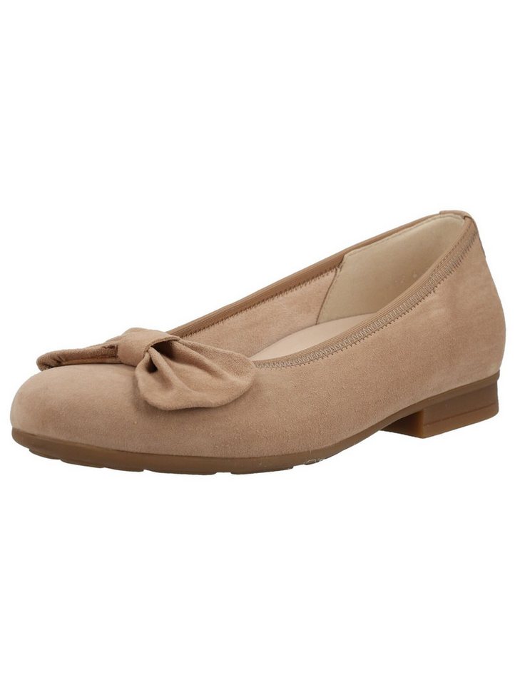 Gabor Comfort Ballerinas Veloursleder Ballerina (braun)