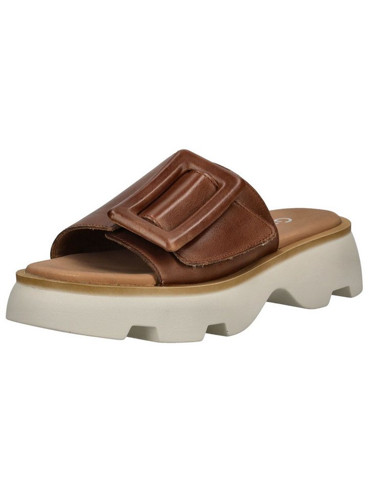 Gabor Comfort Pantoletten Glattleder Pantolette (braun)