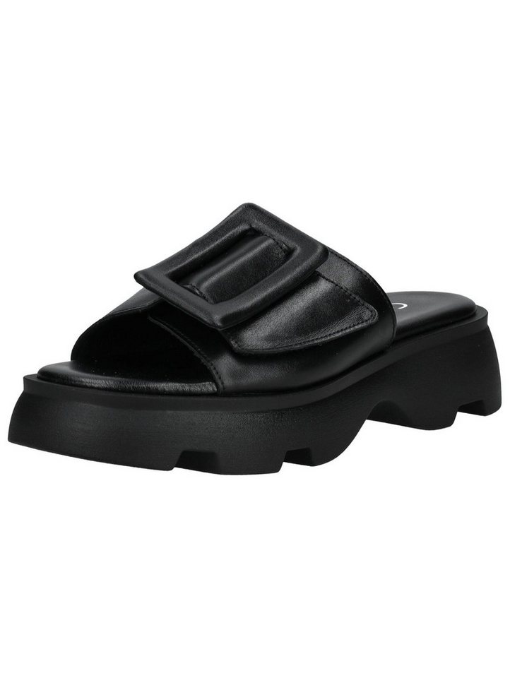 Gabor Comfort Pantoletten Glattleder Pantolette (schwarz)