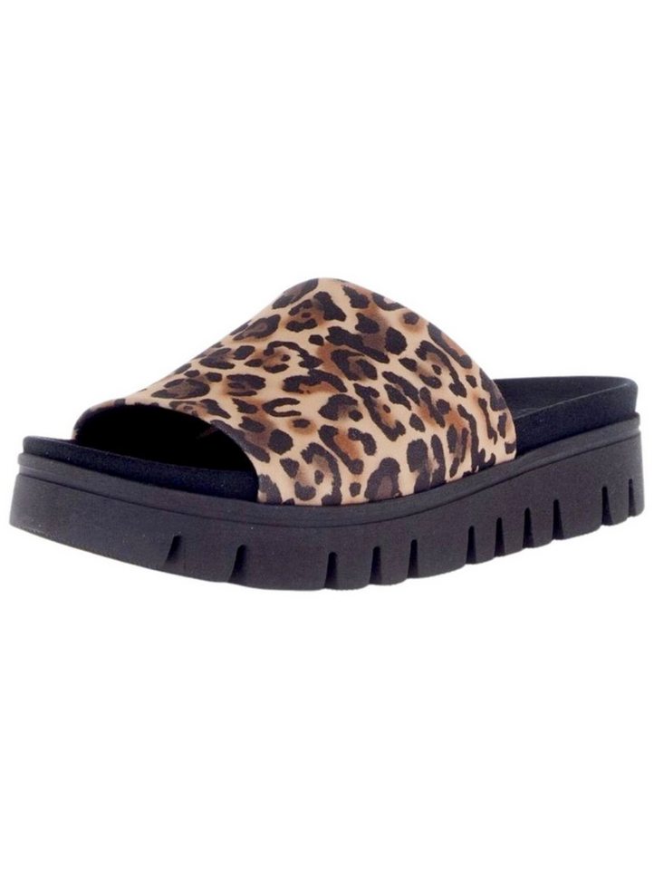 Gabor Comfort Pantoletten Leder Pantolette (schwarz)