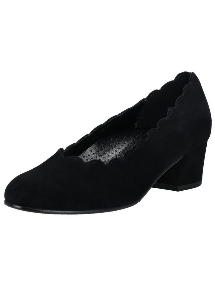 Gabor Comfort Pumps Leder Pumps (schwarz)