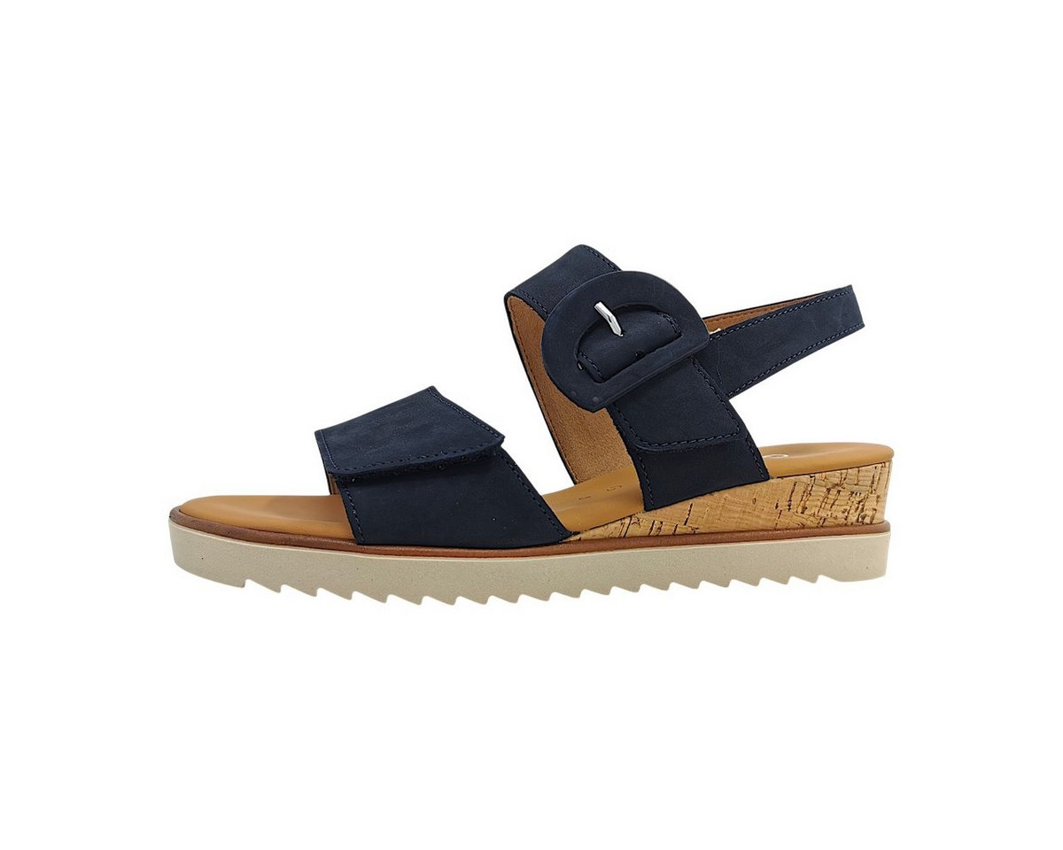 Gabor Comfort Sandale Plateausandale (blau)