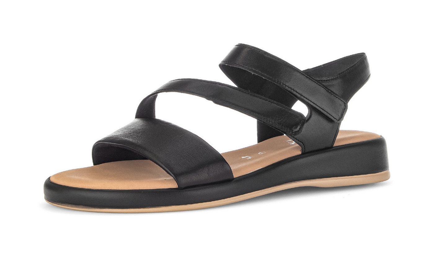 Gabor RHODOS Keilsandalette, Sommerschuh, Sandale, in Komfort-Schuhweite G (weit)