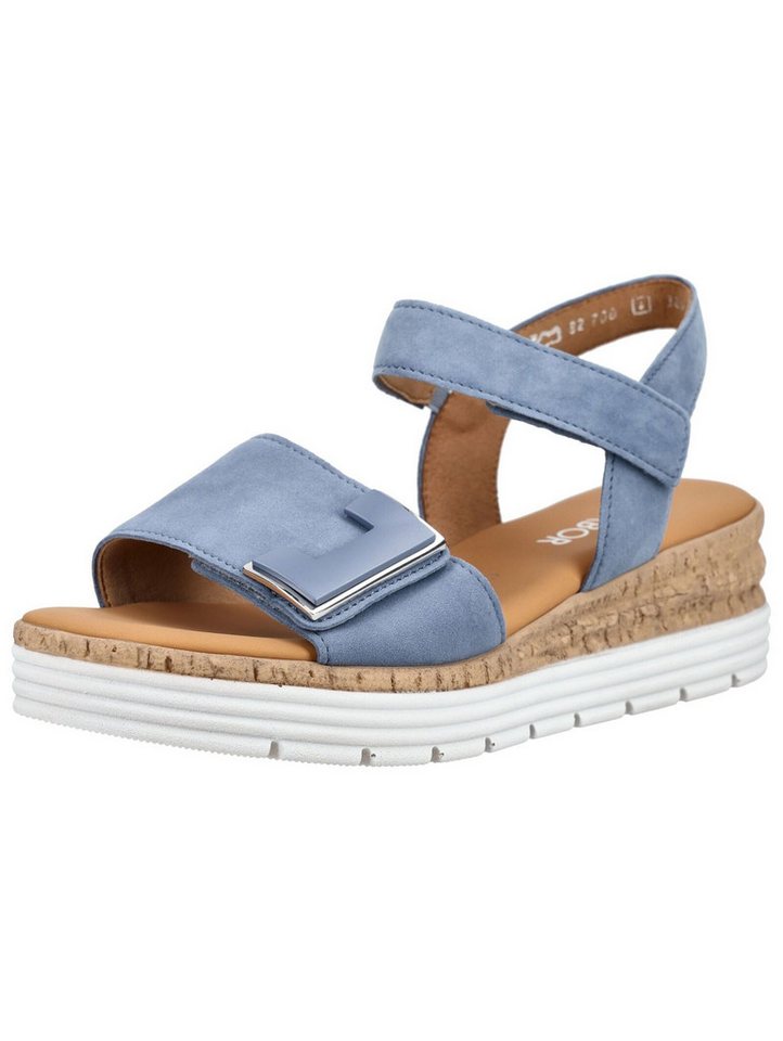 Gabor Comfort Sandalen Leder Keilsandalette (Heaven)