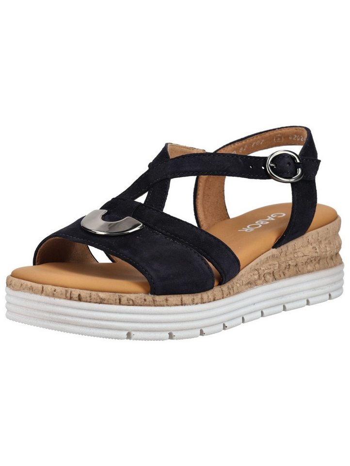 Gabor Comfort Sandalen Leder Riemchensandale