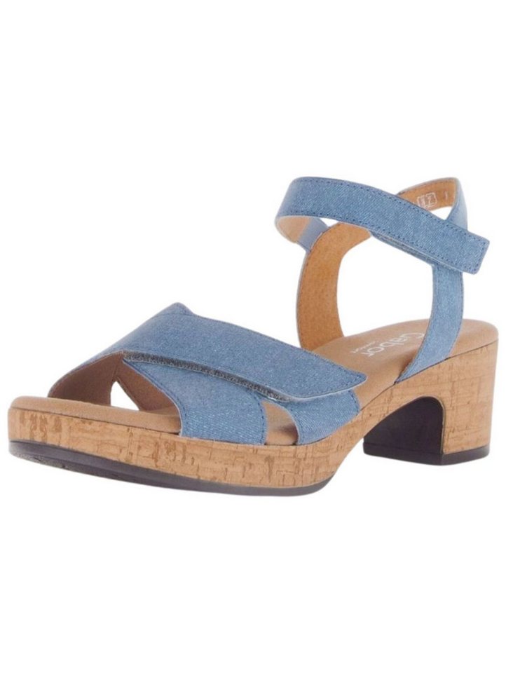 Gabor Comfort Sandalen Textil Riemchensandale