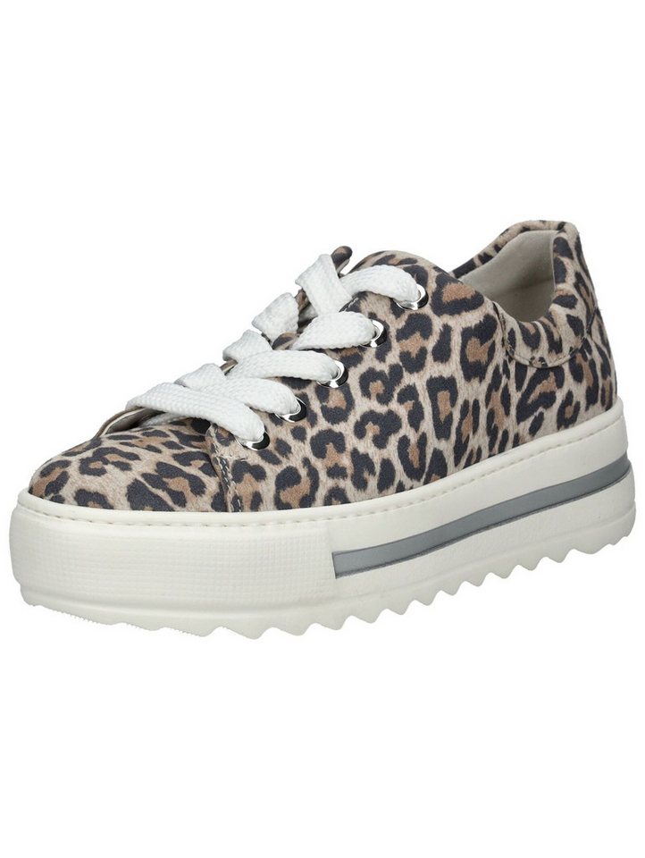 Gabor Comfort Sneaker Leder Sneaker (braun)