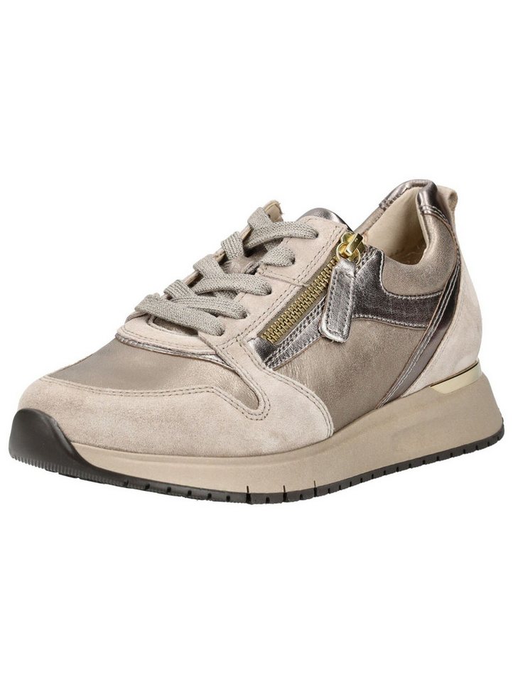 Gabor Comfort Sneaker Leder Sneaker (grau)