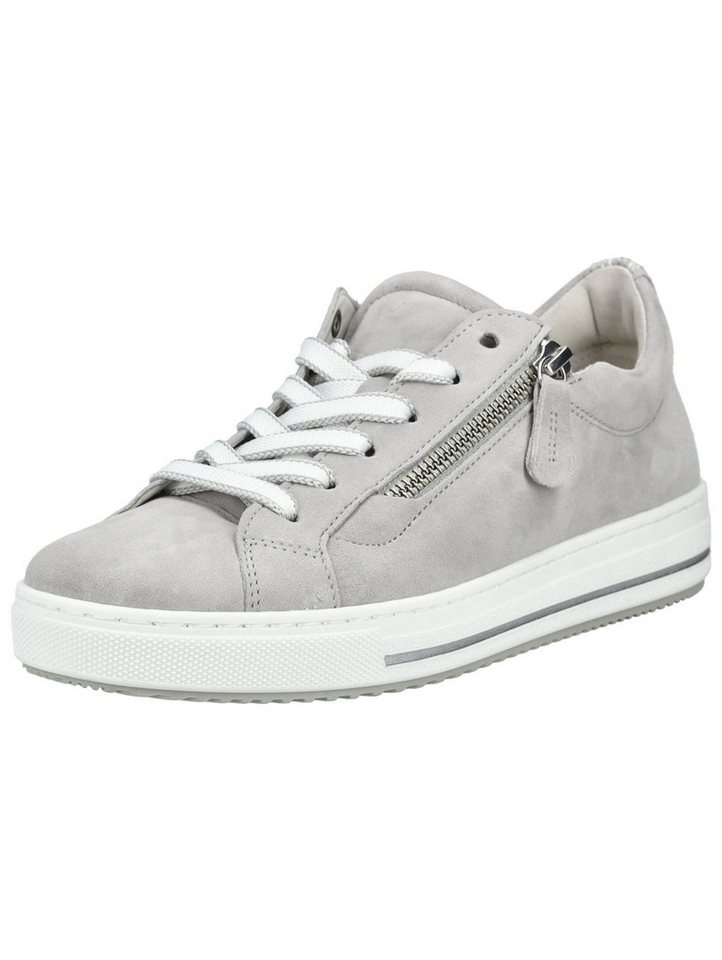 Gabor Comfort Sneaker Leder Sneaker (grau)